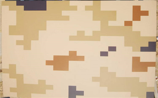 遂宁荒漠迷彩漆喷涂